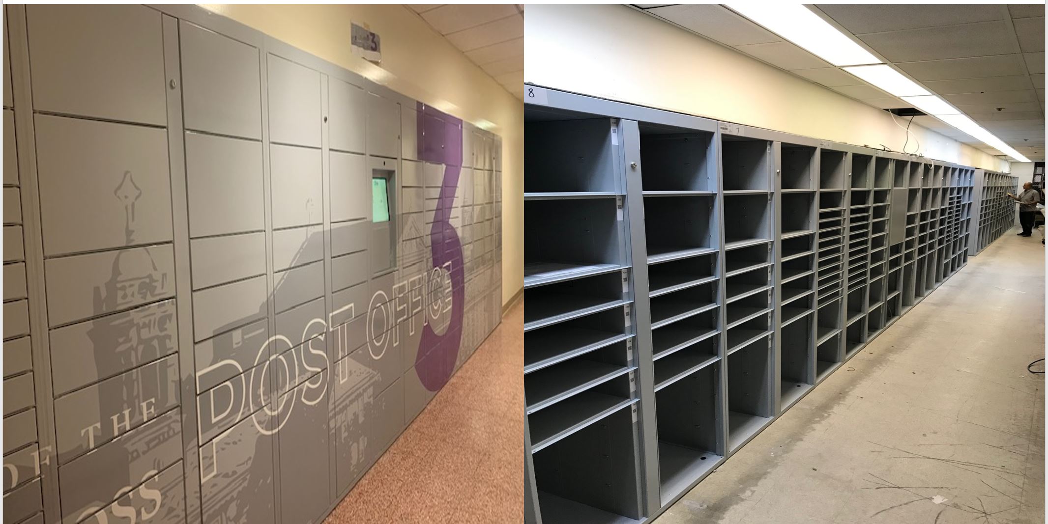 Package locker design options